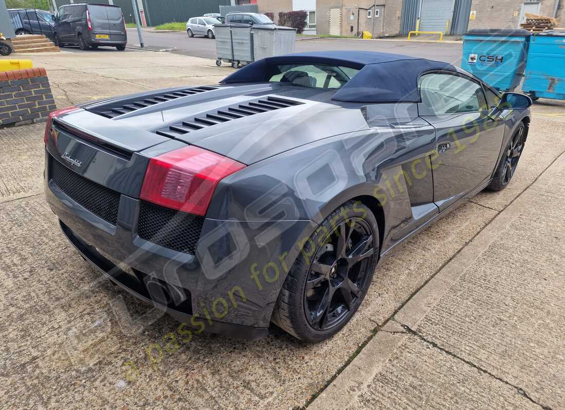 lamborghini gallardo spyder (2008) avec 42,136 miles, en préparation pour le démontage #5