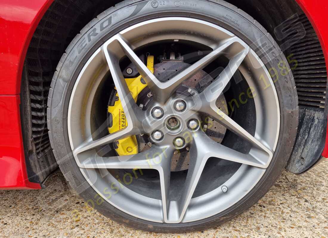 ferrari f8 tributo avec 973 miles, en préparation pour le démontage #18
