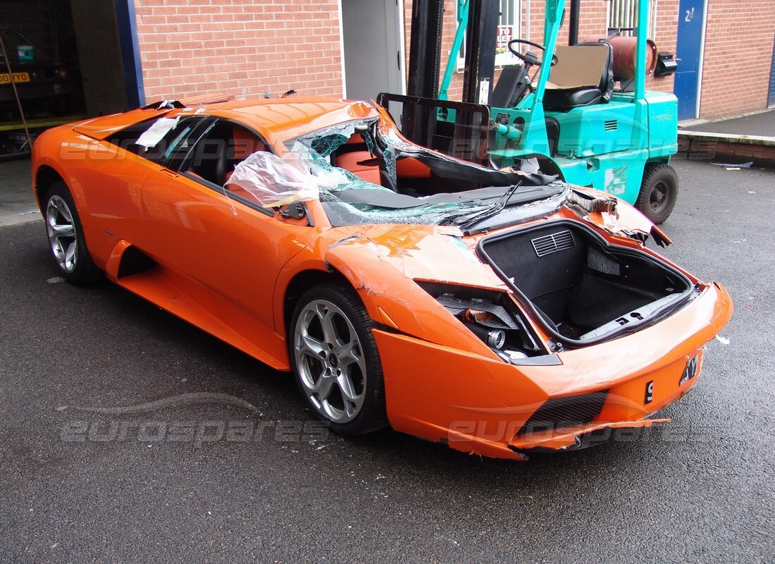 lamborghini murcielago coupe (2003) avec 6,200 kilomètres, en préparation pour le démantèlement #8