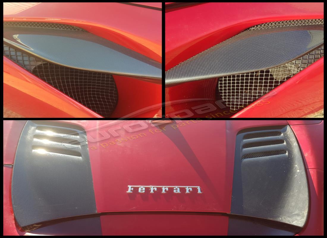 ferrari f8 spider avec 940 miles, en préparation pour le démontage #15