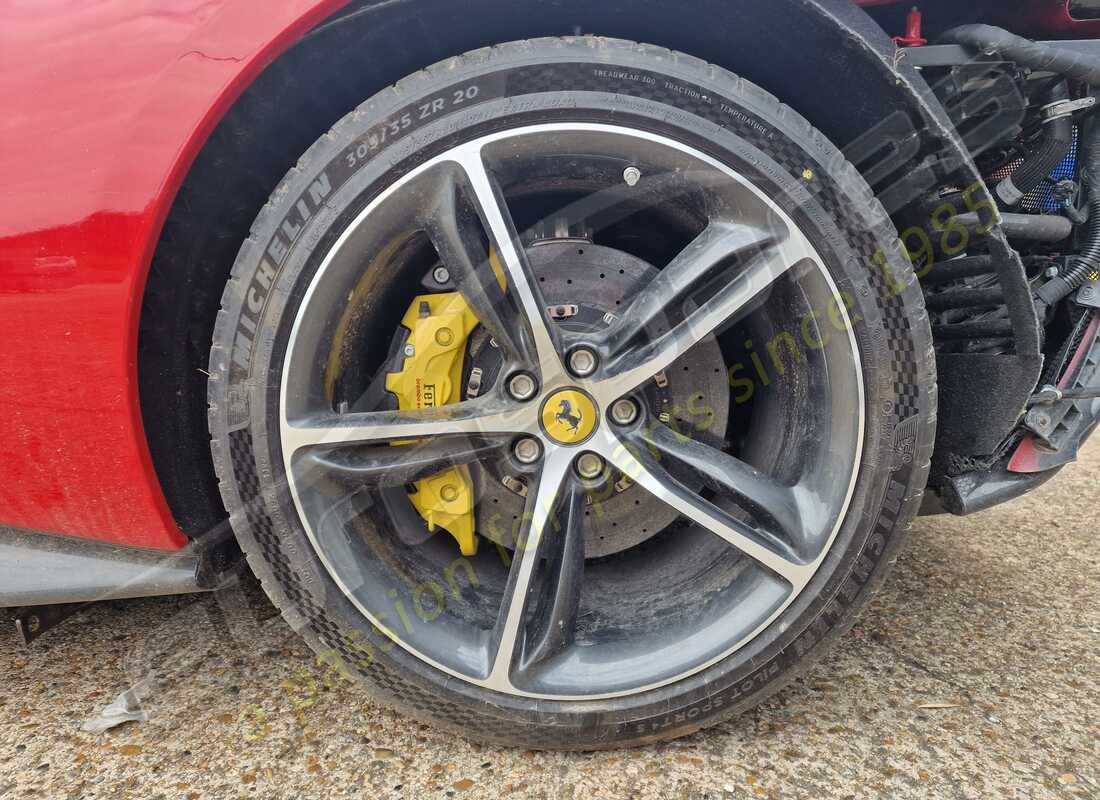 ferrari 296 gts avec 2525 miles, en préparation pour le démontage #24