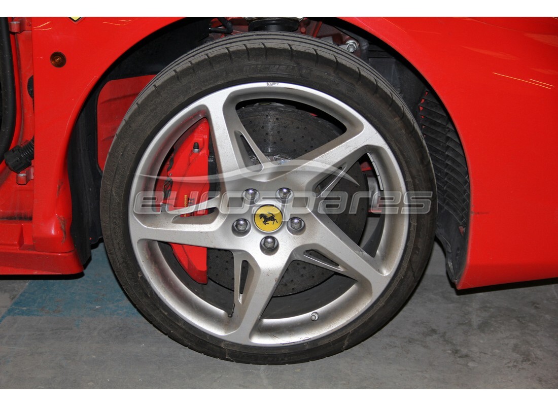 ferrari 458 italia (europe) avec 6,000 kilomètres, en préparation pour le démantèlement #6