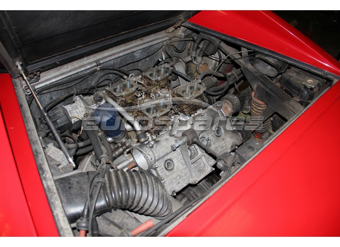 ferrari 308 gt4 dino (1979) avec 76,879 kilomètres, en préparation pour le démantèlement #5