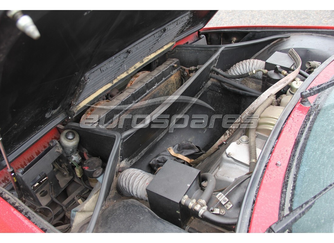 ferrari 308 gt4 dino (1976) avec 4,173 kilomètres, en préparation pour le démantèlement #9