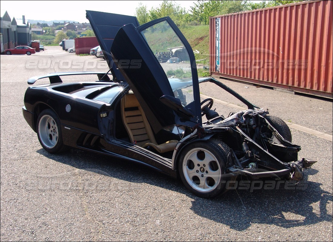 lamborghini diablo se30 (1995) avec 28,485 kilomètres, en préparation pour le démantèlement #9