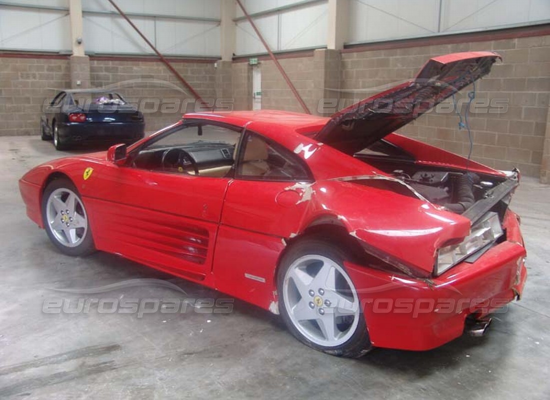 ferrari 348 (1993) tb / ts avec 64,499 kilomètres, en préparation pour le démantèlement #1