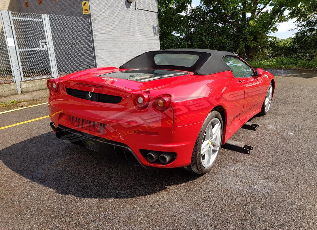 ferrari f430 spider (rhd) avec inconnu, en préparation pour le démontage #5