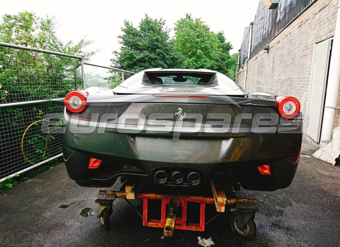 ferrari 458 spider (europe) avec 6,190 miles, en préparation pour le démontage #6
