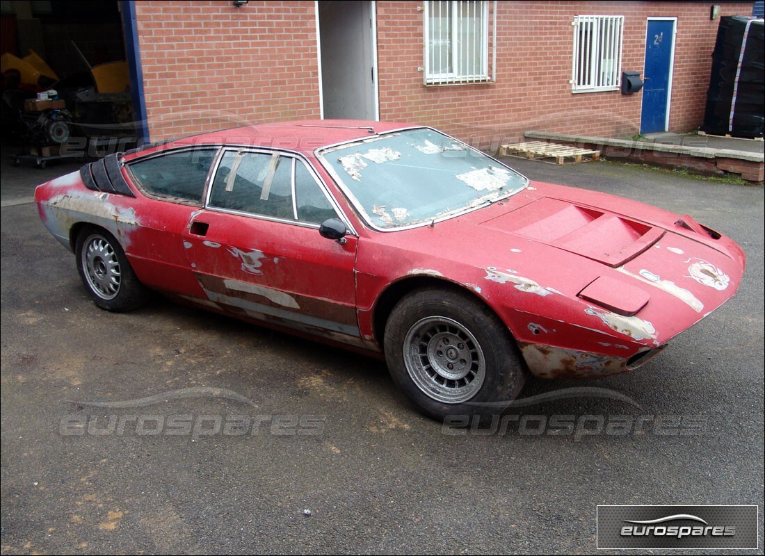 lamborghini urraco p250 / p250s avec inconnu, en préparation pour le démontage #2