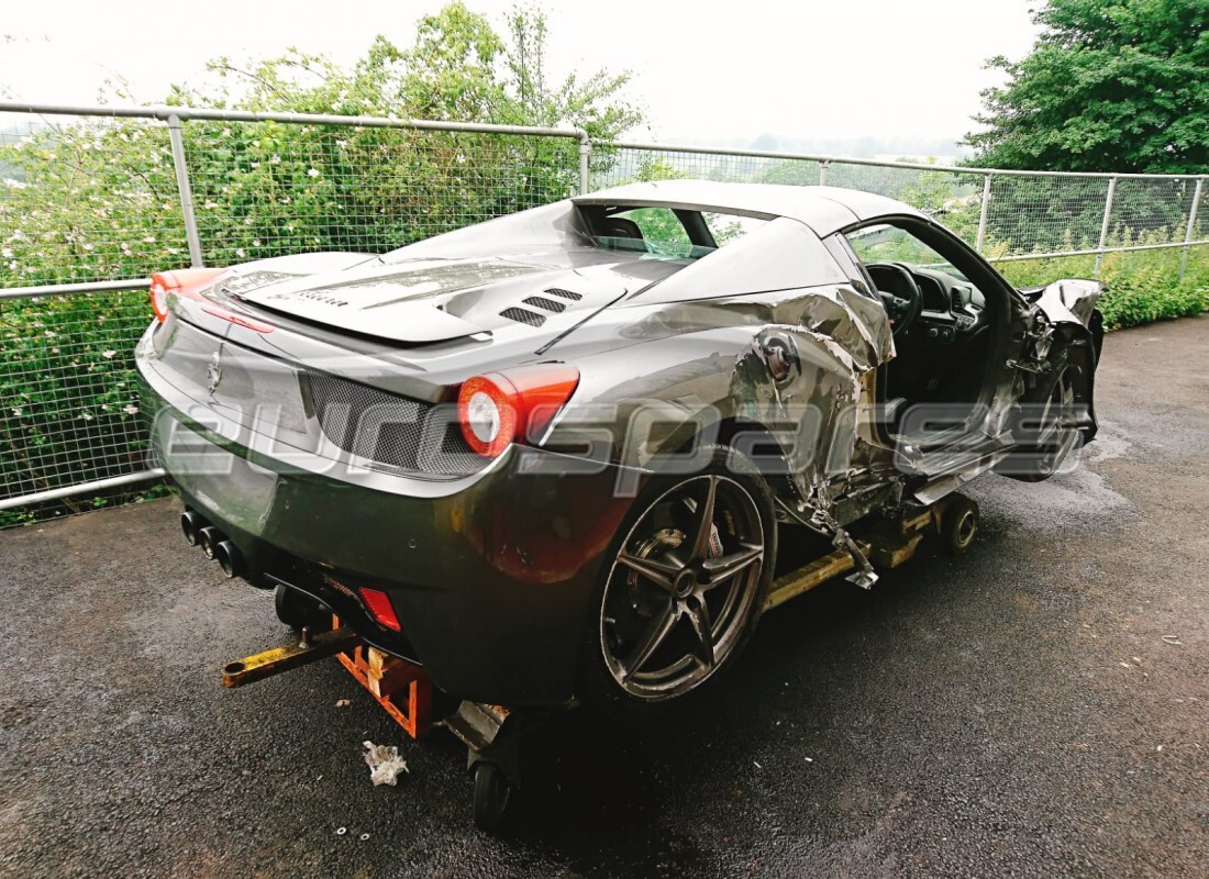 ferrari 458 spider (europe) avec 6,190 miles, en préparation pour le démontage #3