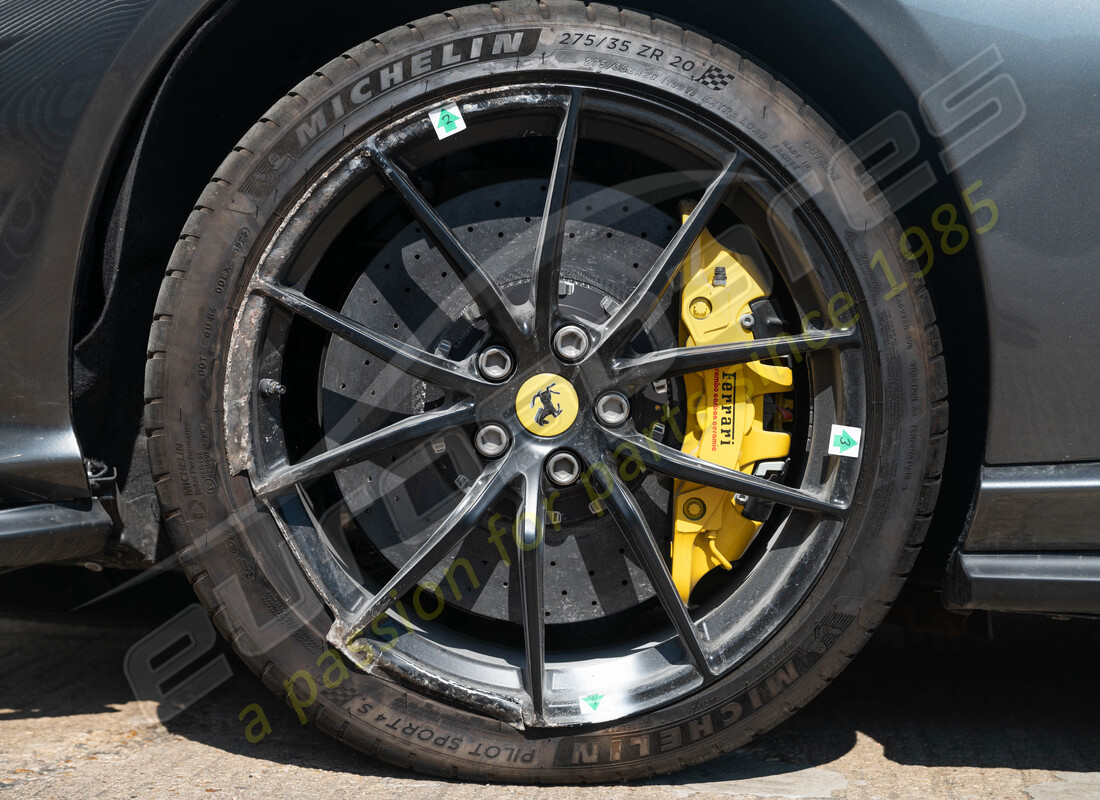 ferrari 812 gts avec 620 miles, en préparation pour le démontage #26