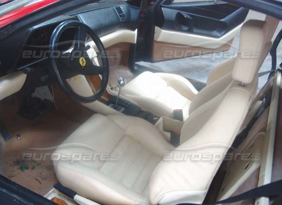 ferrari 348 (1993) tb / ts avec 64,499 kilomètres, en préparation pour le démantèlement #4