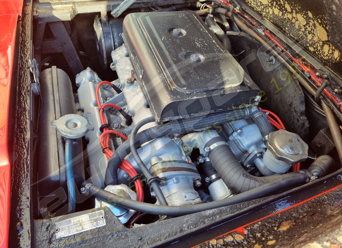 ferrari 246 dino (1975) avec 58,145 miles, en préparation pour le démontage #28