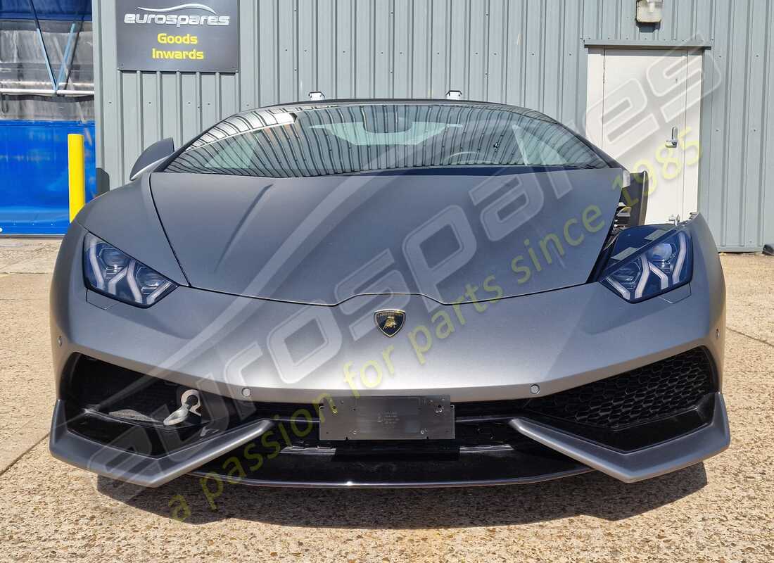 lamborghini 2017 (lp610-4 spyder) avec 21,701 kilomètres, en préparation pour le démantèlement #8