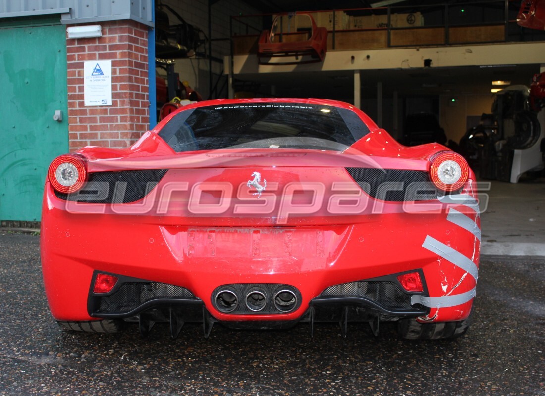 ferrari 458 italia (europe) avec 42,651 kilomètres, en préparation pour le démantèlement #7