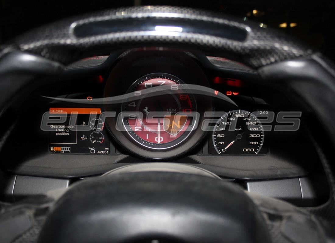 ferrari 458 italia (europe) avec 42,651 kilomètres, en préparation pour le démantèlement #9
