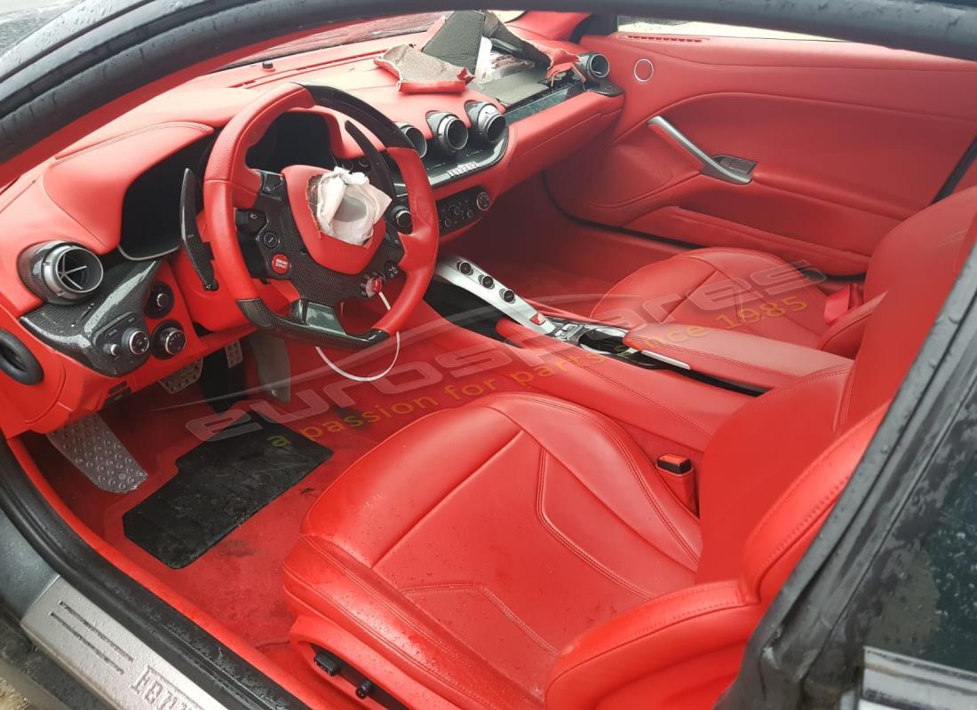 ferrari f12 berlinetta (europe) avec 6,608 kilomètres, en préparation pour le démantèlement #10