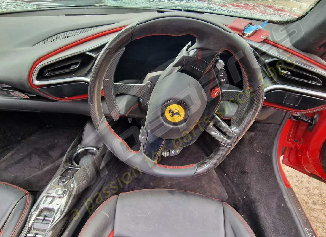ferrari 296 gts avec 2525 miles, en préparation pour le démontage #13