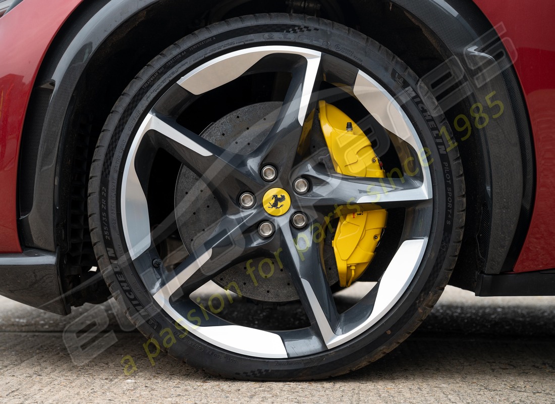 ferrari purosangue avec 1454 miles, en préparation pour le démontage #31