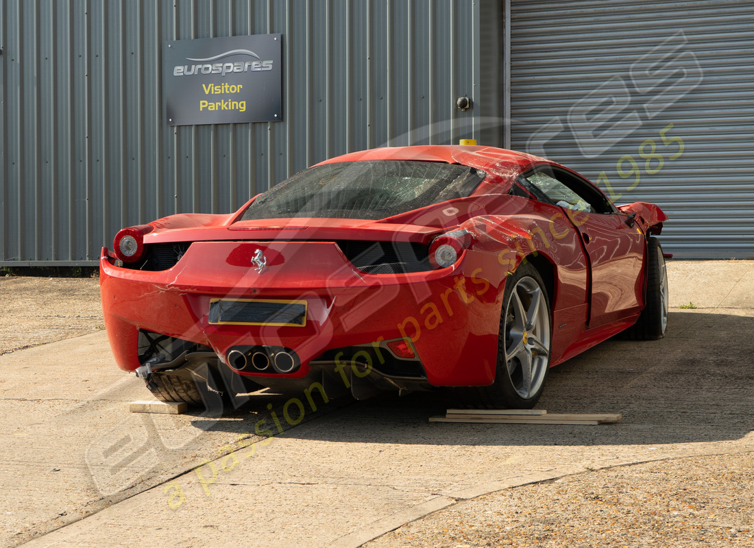 ferrari 458 italia (rhd) avec moins de 20k tbc, en cours de préparation pour le démantèlement #5