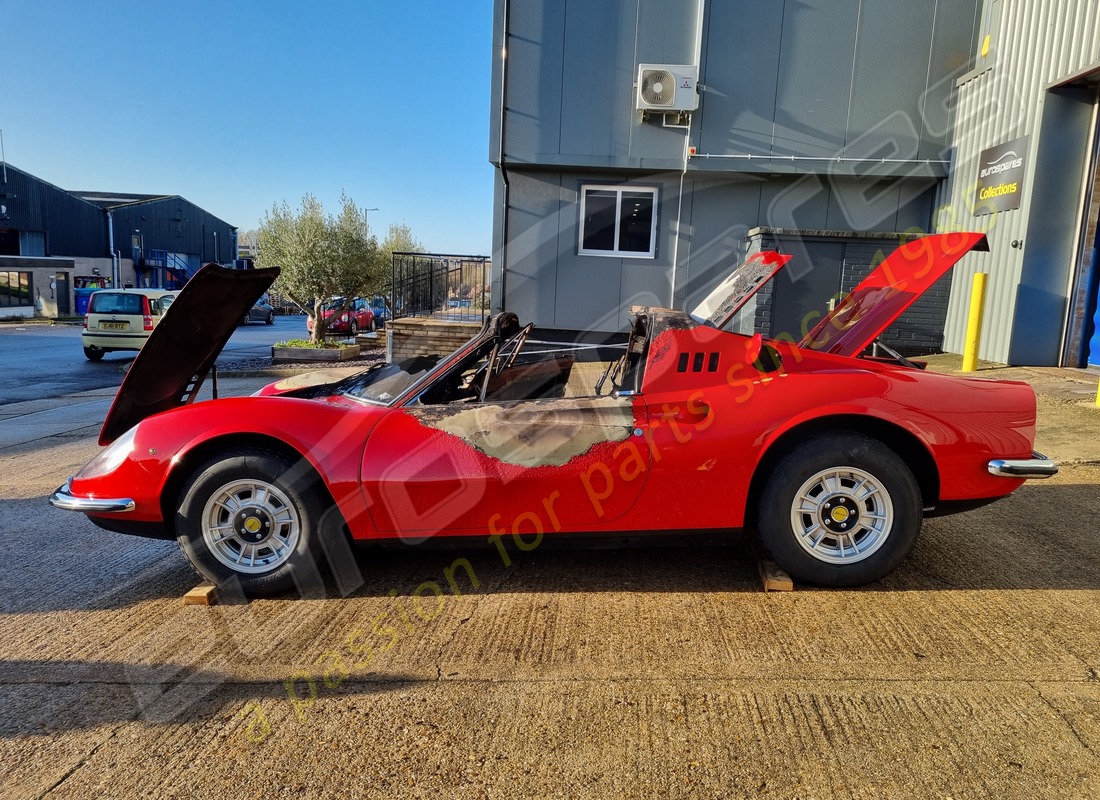 ferrari 246 dino (1975) avec 58,145 miles, en préparation pour le démontage #11