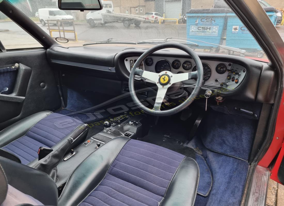 ferrari 308 gt4 dino (1979) avec 33,479 miles, en préparation pour le démontage #12
