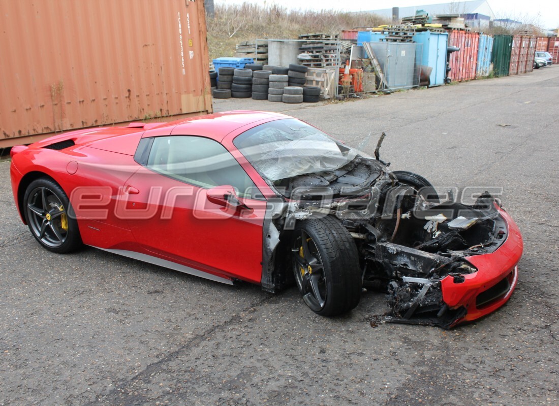 ferrari 458 spider (europe) avec 2,793 miles, en préparation pour le démontage #6