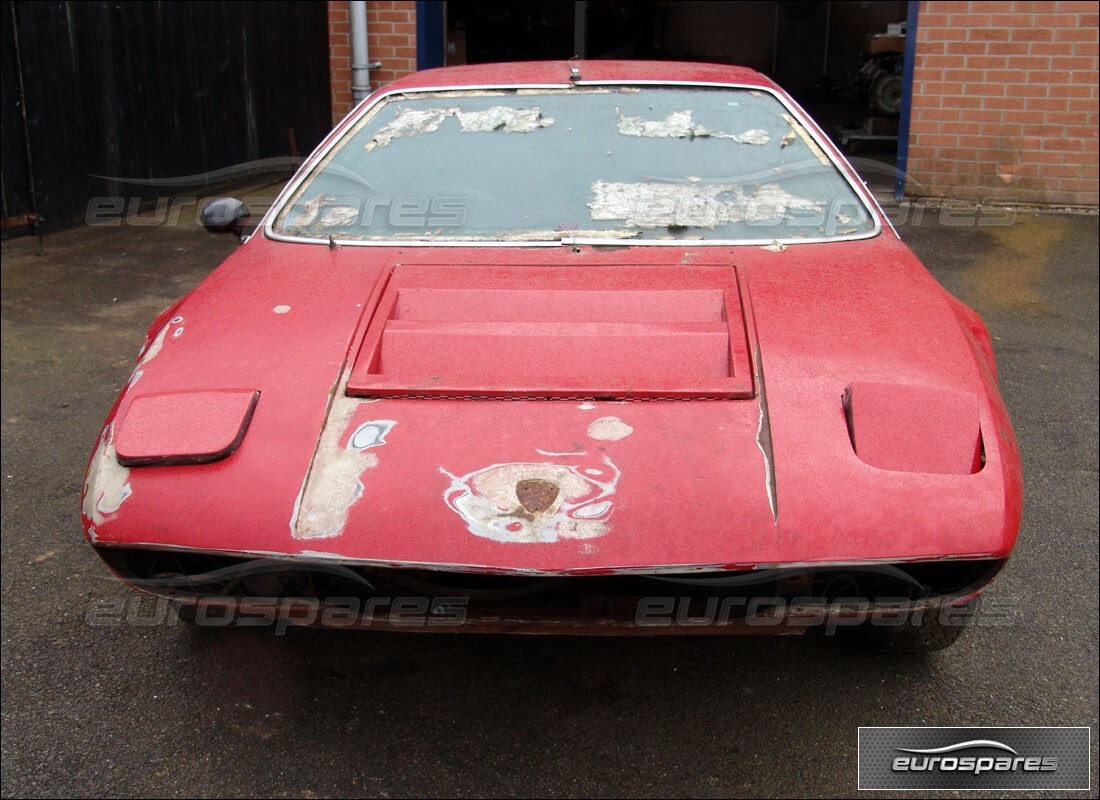 lamborghini urraco p250 / p250s avec inconnu, en préparation pour le démontage #3