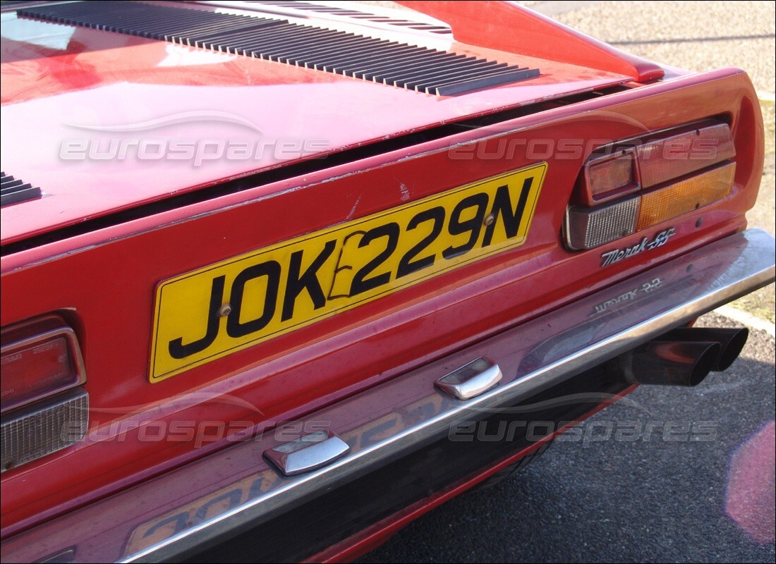 maserati merak 3.0 avec 55,707 miles, en préparation pour le démontage #6