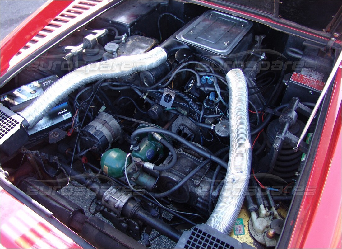 maserati merak 3.0 avec 55,707 miles, en préparation pour le démontage #2