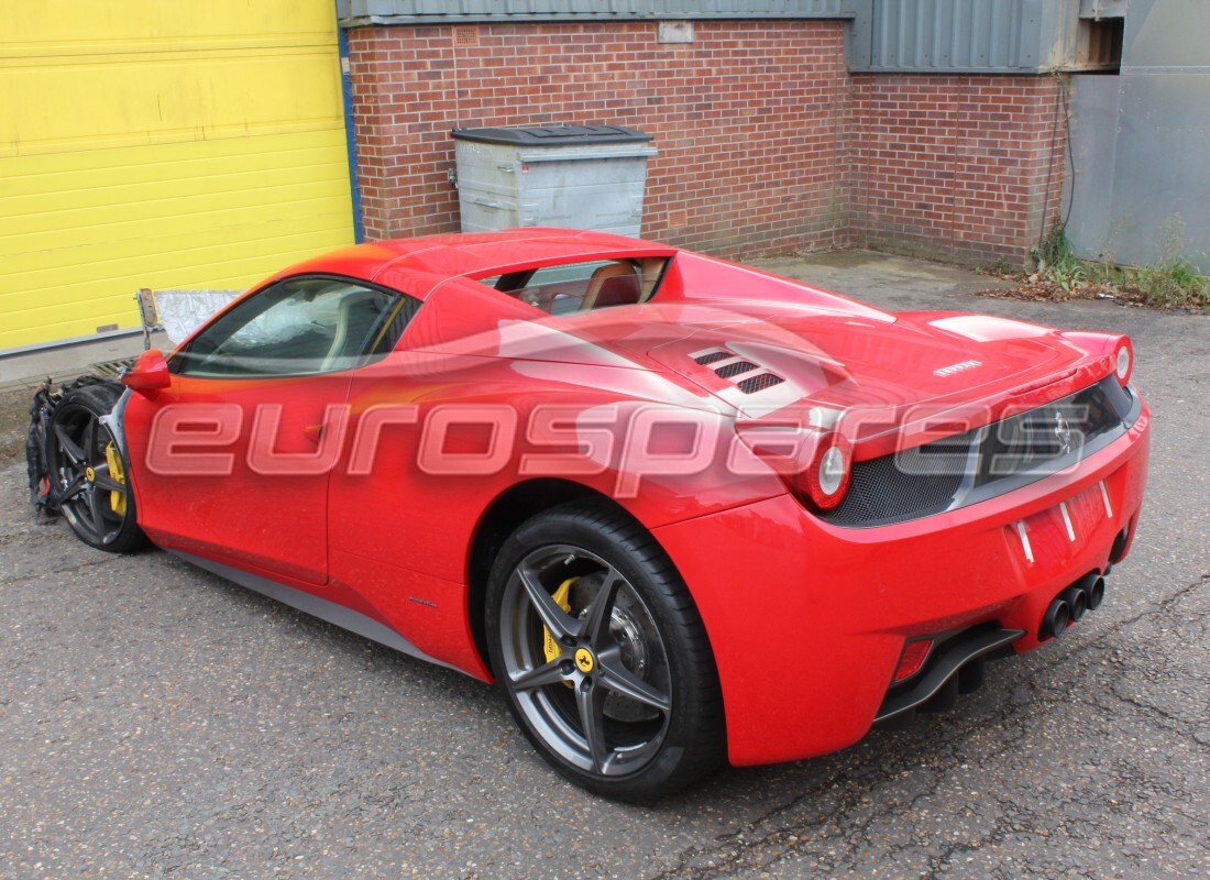 ferrari 458 spider (europe) avec 2,793 miles, en préparation pour le démontage #3