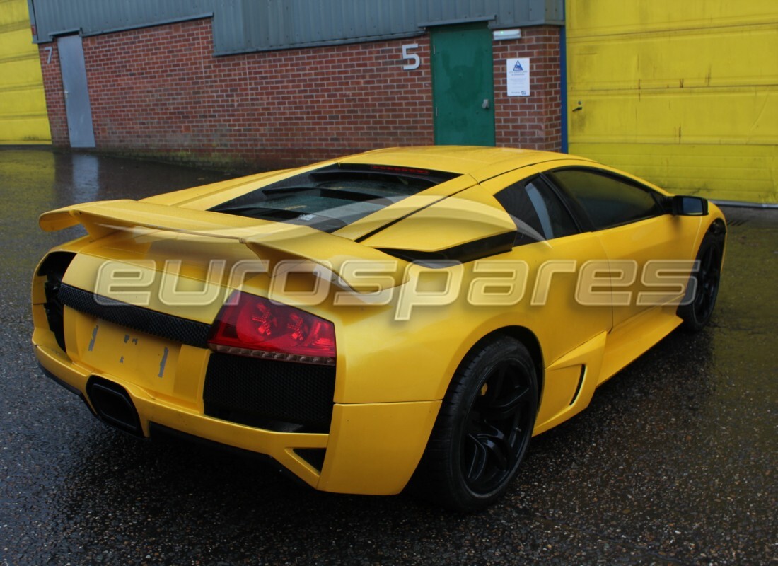 lamborghini lp640 coupe (2007) avec 4,984 kilomètres, en préparation pour le démantèlement #6