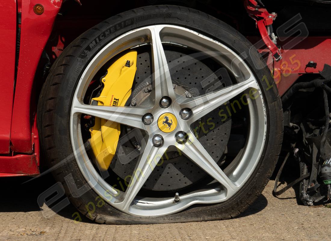 ferrari 458 italia (rhd) avec moins de 20k tbc, en cours de préparation pour le démantèlement #26