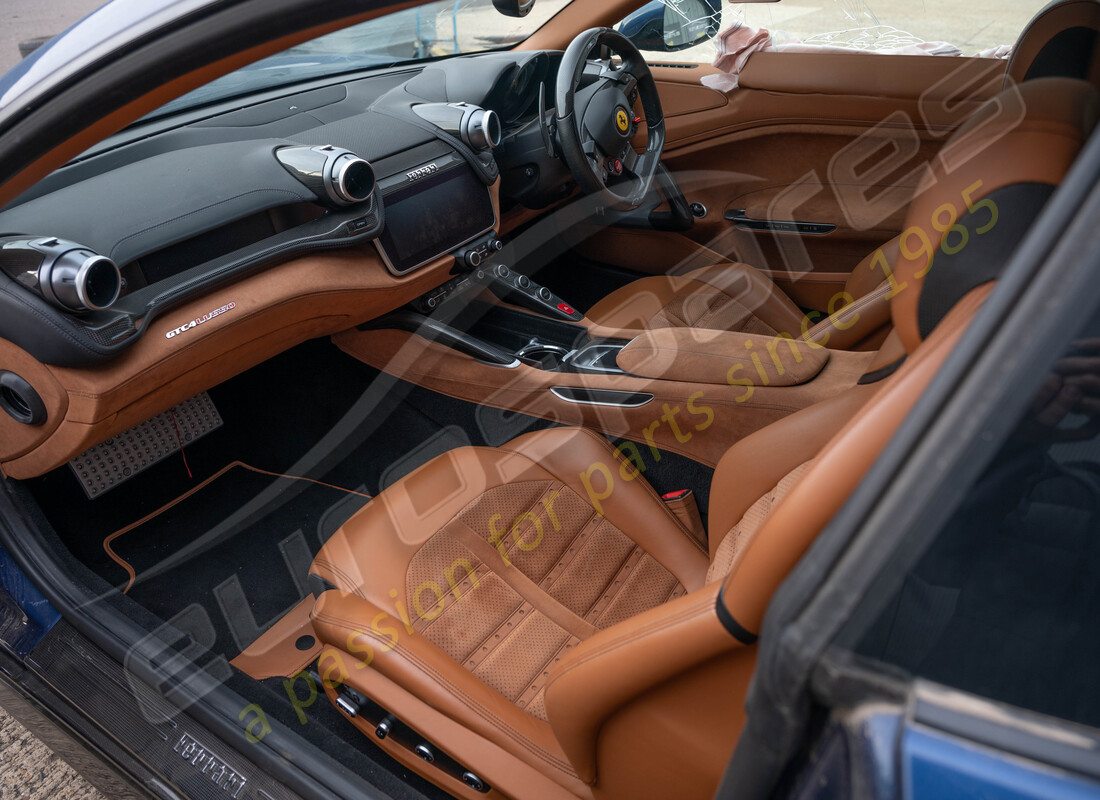 ferrari gtc4 lusso (rhd) avec tbc, en préparation pour le démontage #9