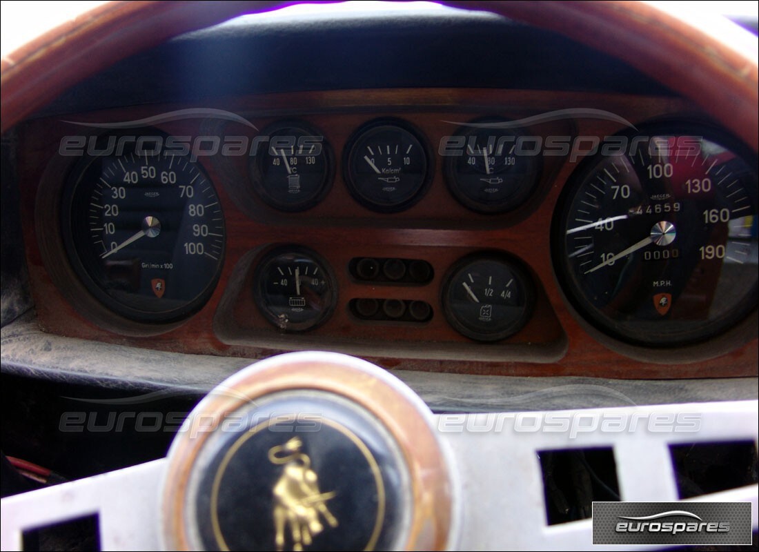 lamborghini espada avec 44,000 miles, en préparation pour le démontage #4
