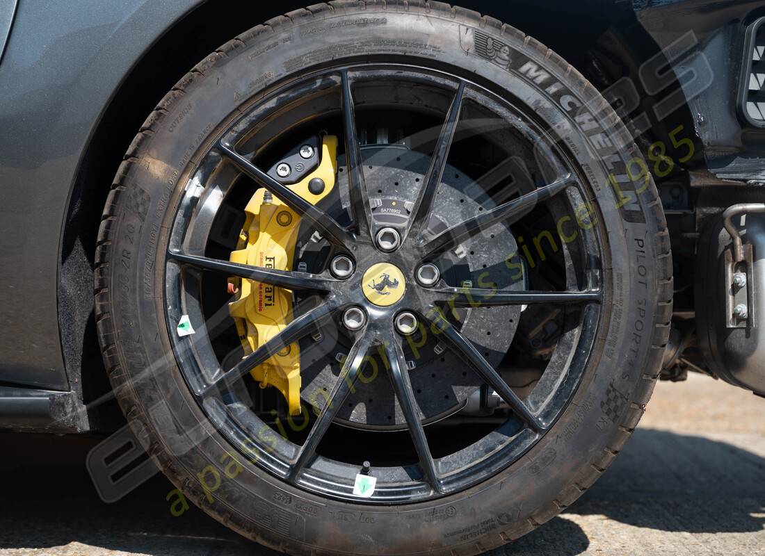 ferrari 812 gts avec 620 miles, en préparation pour le démontage #27