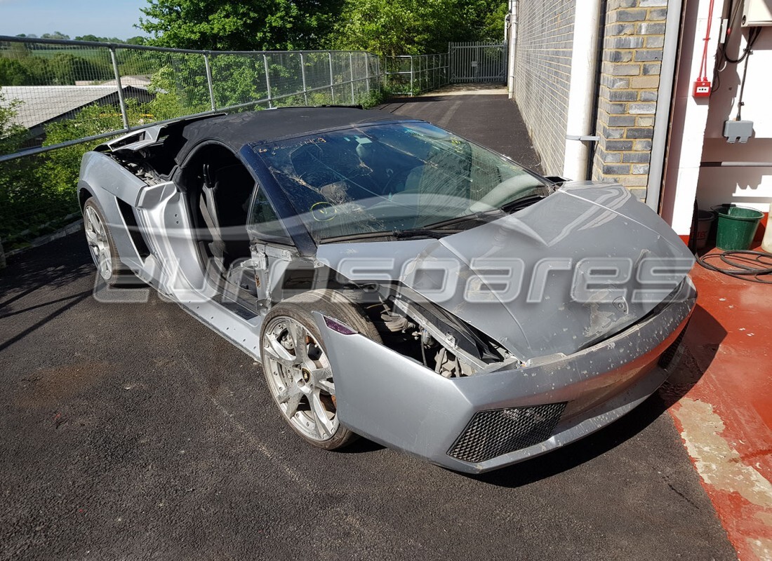 lamborghini gallardo spyder (2006) avec 20,000 kilomètres, en préparation pour le démantèlement #6
