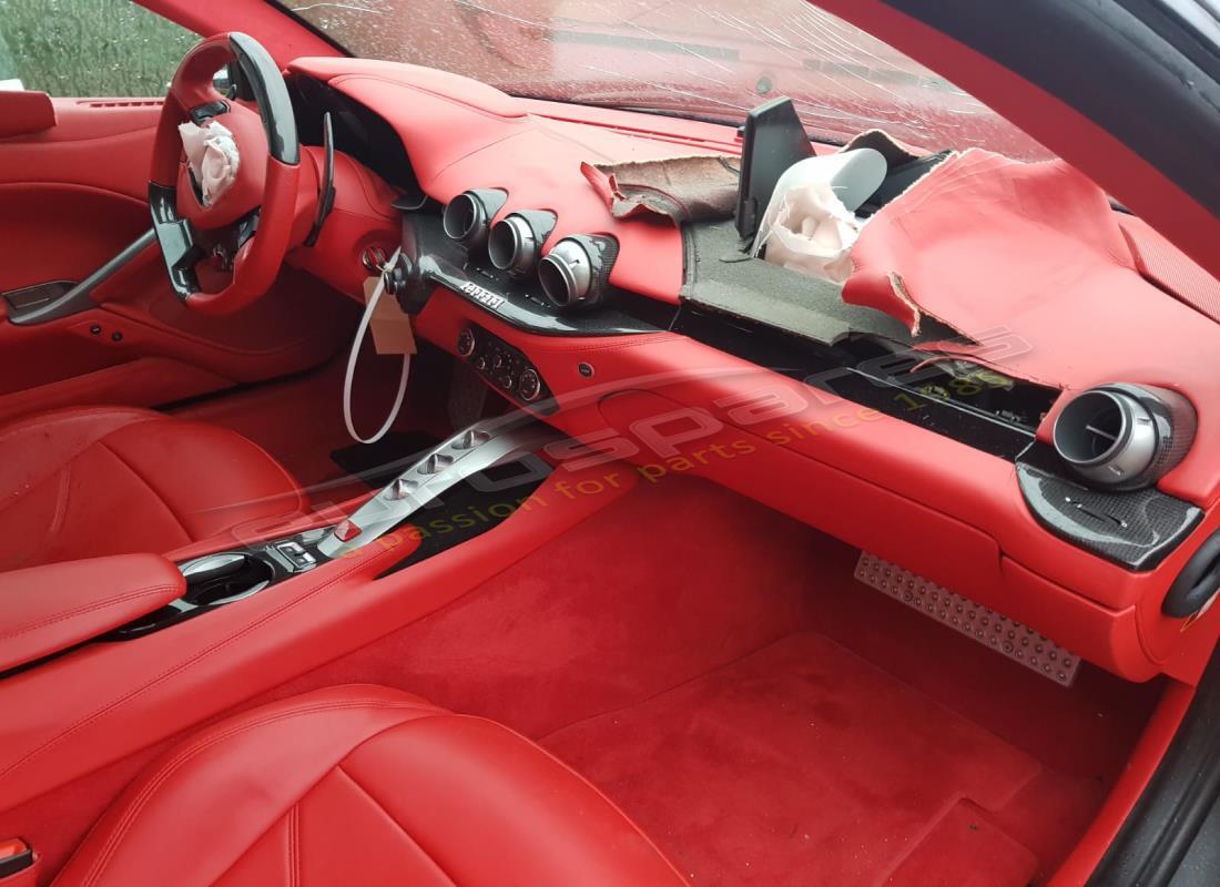 ferrari f12 berlinetta (europe) avec 6,608 kilomètres, en préparation pour le démantèlement #12