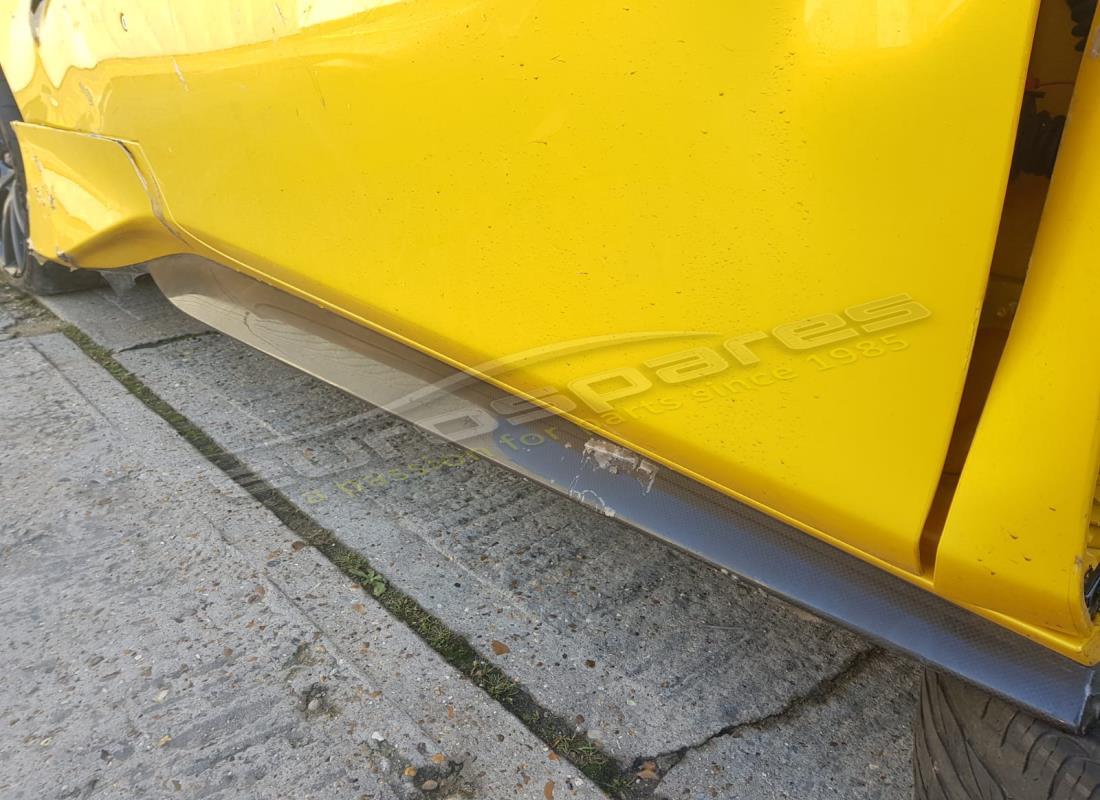 ferrari 488 pista avec 482 miles, en préparation pour le démontage #18