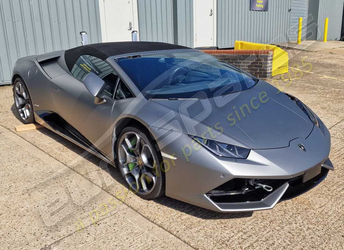 lamborghini lp610-4 spyder (2017) avec 21,701 kilomètres, en préparation pour le démantèlement #7