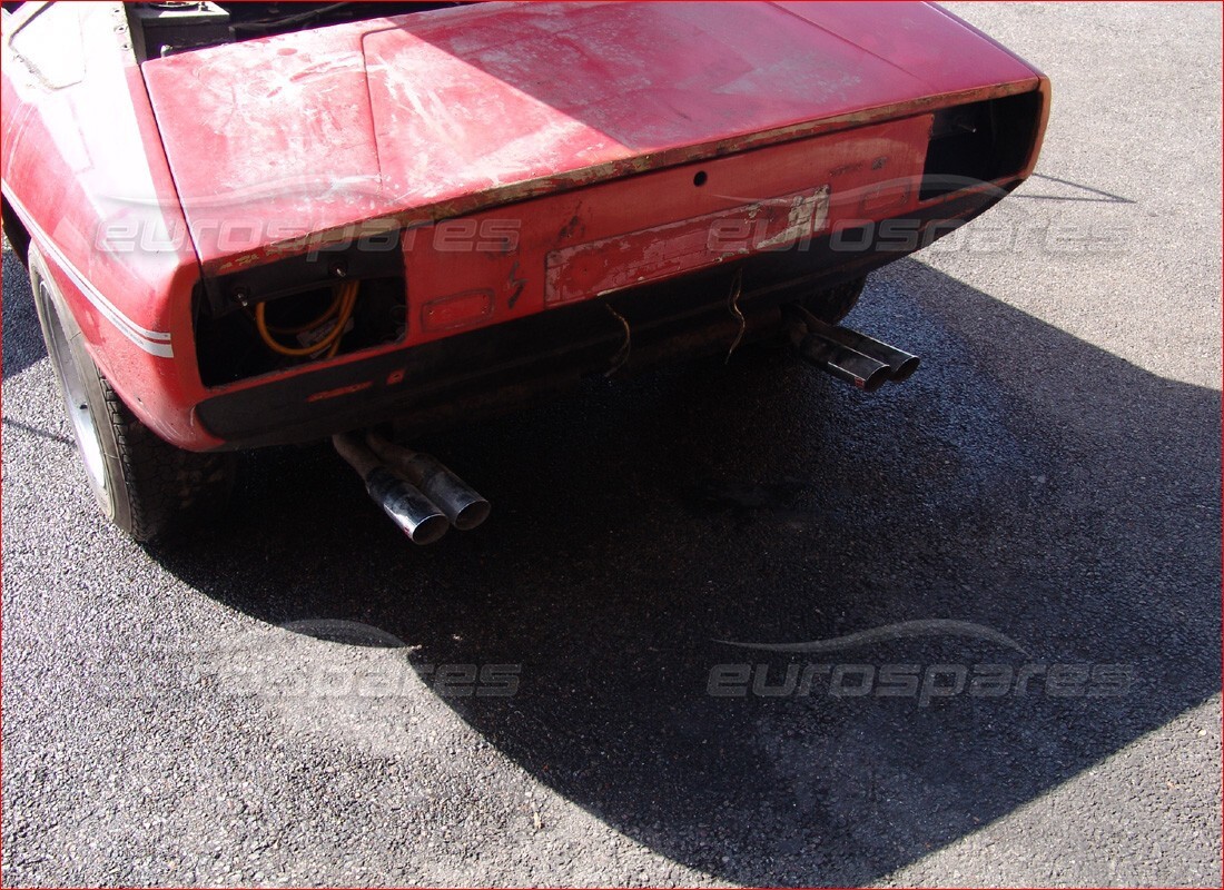 lamborghini urraco p250 / p250s avec n/a, en préparation pour le démontage #6