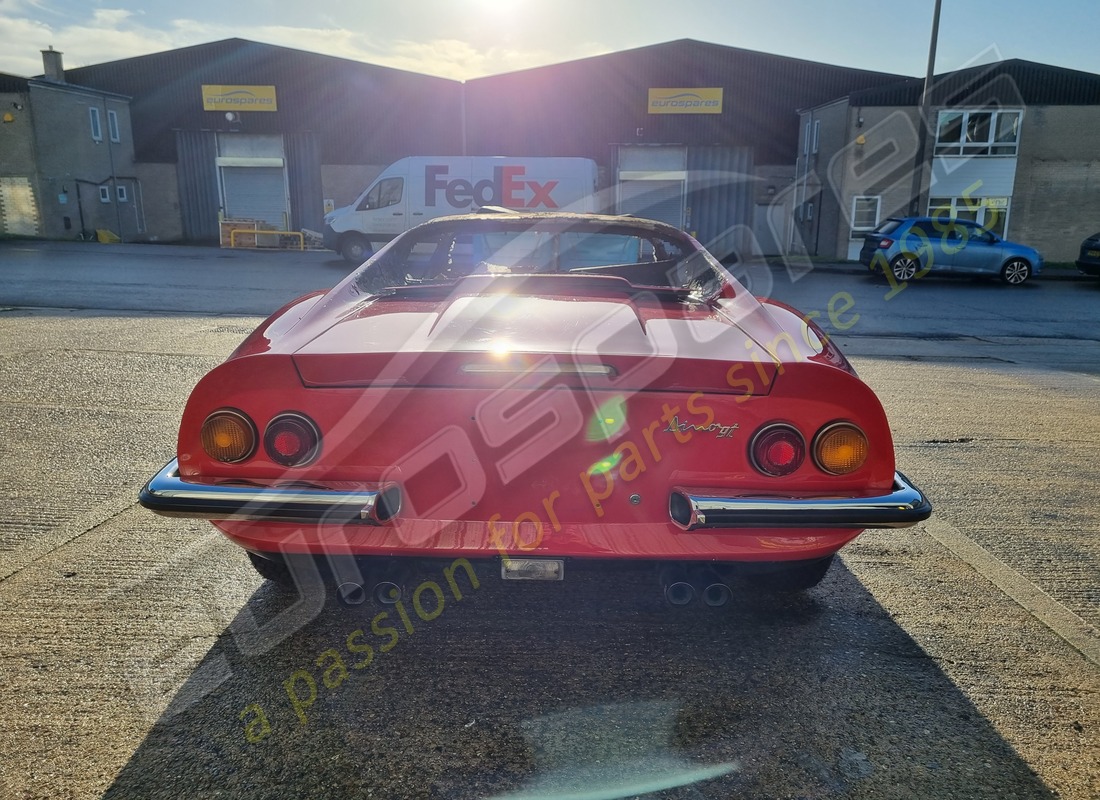 ferrari 246 dino (1975) avec 58,145 miles, en préparation pour le démontage #4