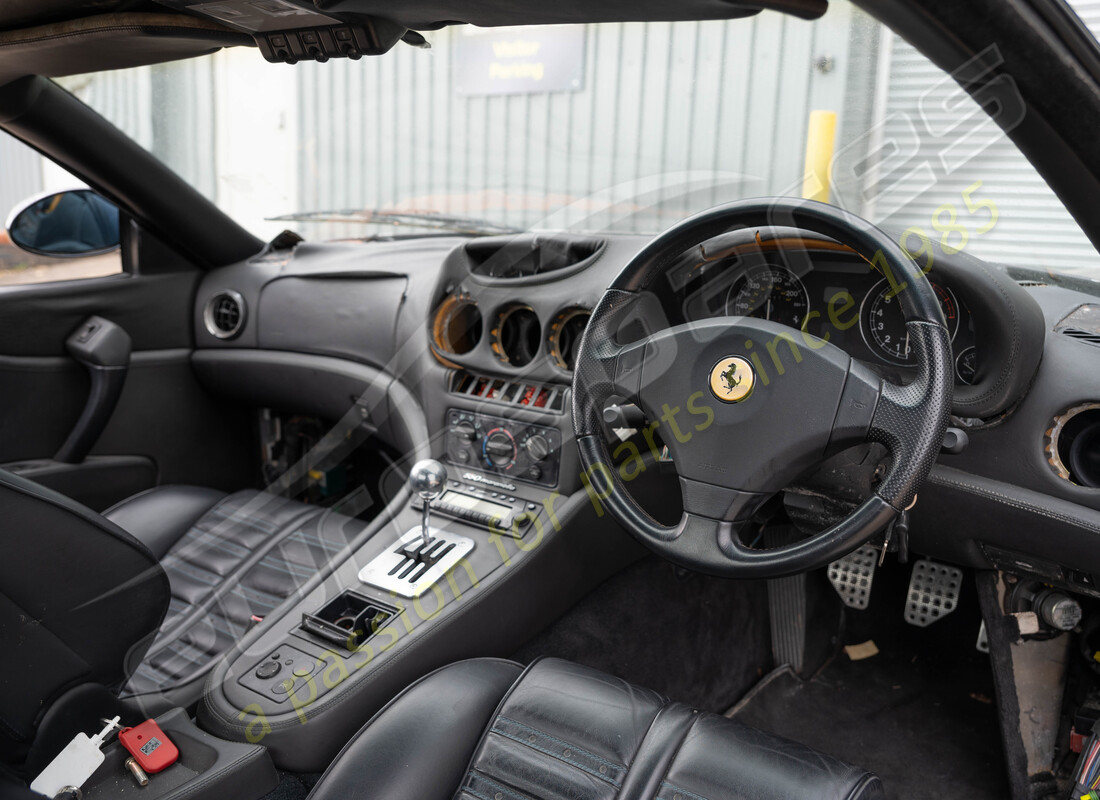 ferrari 550 maranello avec 122523, en préparation pour le démontage #14