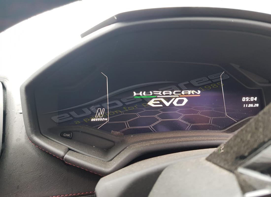 lamborghini 2020 (evo coupe) avec 5,552 miles, en préparation pour le démontage #10