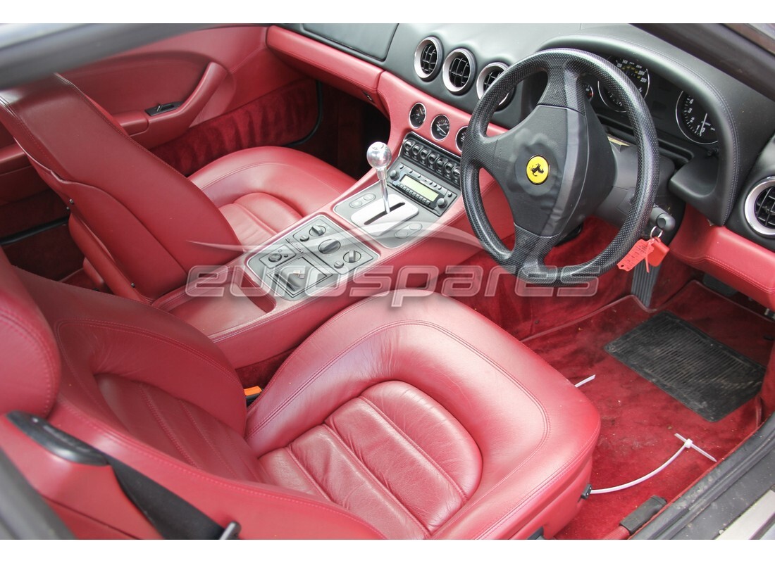 ferrari 456 m gt/m gta avec 23,481 miles, en préparation pour le démontage #8