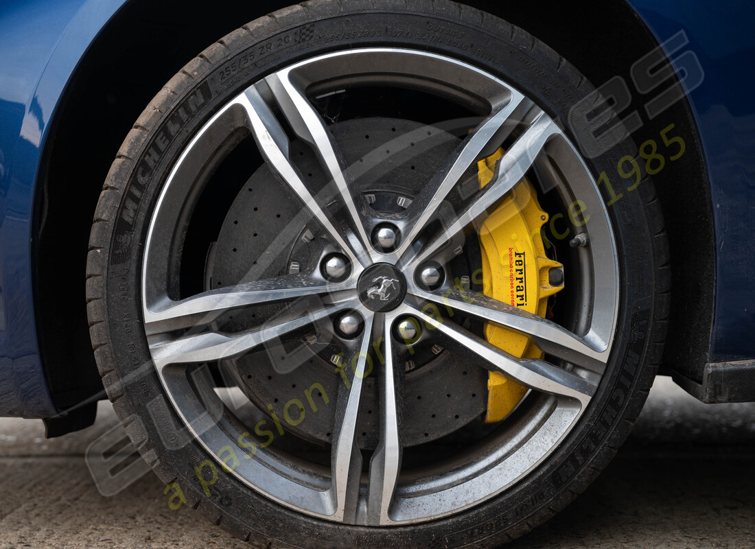ferrari gtc4 lusso (rhd) avec tbc, en préparation pour le démontage #31