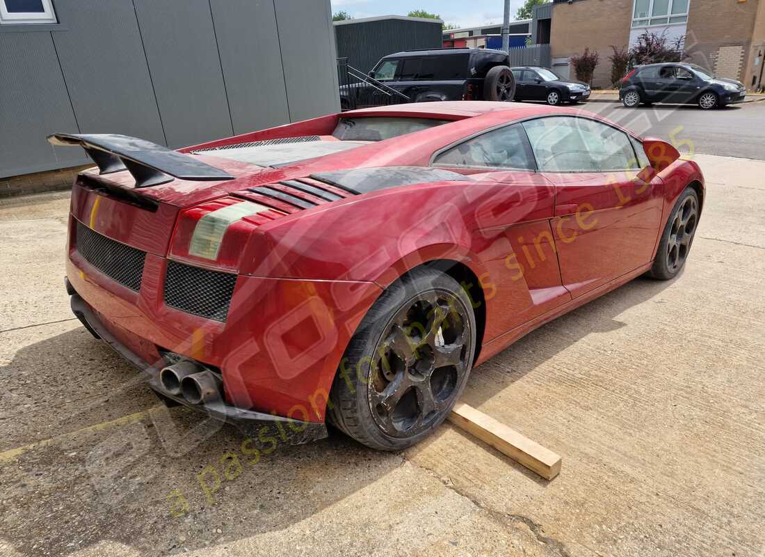 lamborghini gallardo coupe (2006) avec 51,770 kilomètres, en préparation pour le démantèlement #5