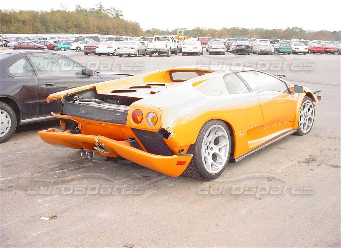 lamborghini diablo 6.0 (2001) avec 4,000 miles, en préparation pour le démontage #2