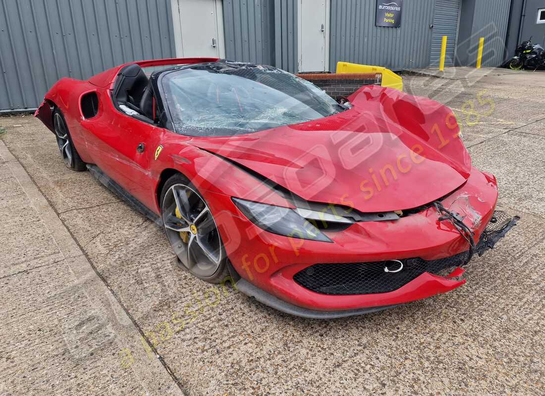 ferrari 296 gts avec 2525 miles, en préparation pour le démontage #7