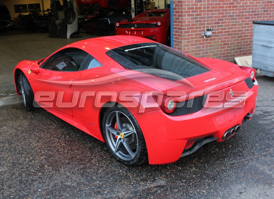 ferrari 458 italia (europe) avec 42,651 kilomètres, en préparation pour le démantèlement #3